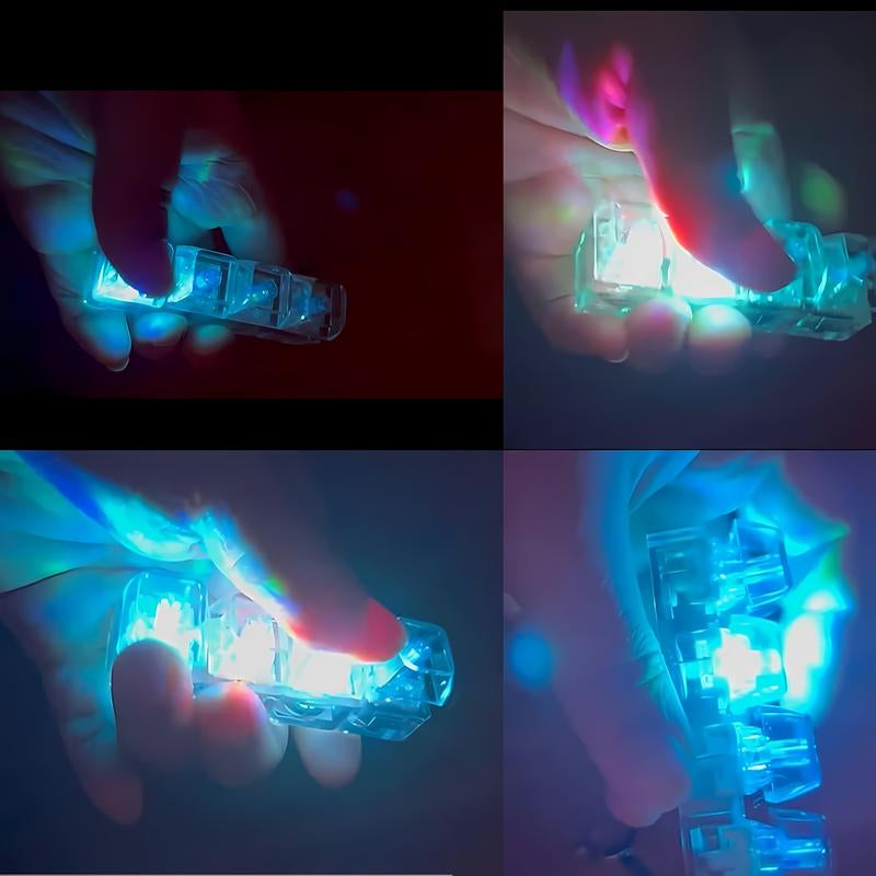 Stress Relief Keyboard - Purple 4 Keys Mechanical Keychain with LED Lights Transparent Design 7.5Cm X 2.95In for Simple Focus Stress Relief Keyboard Toy Portable